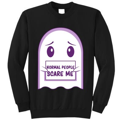 Cute Ghost Halloween Humor Sweatshirt