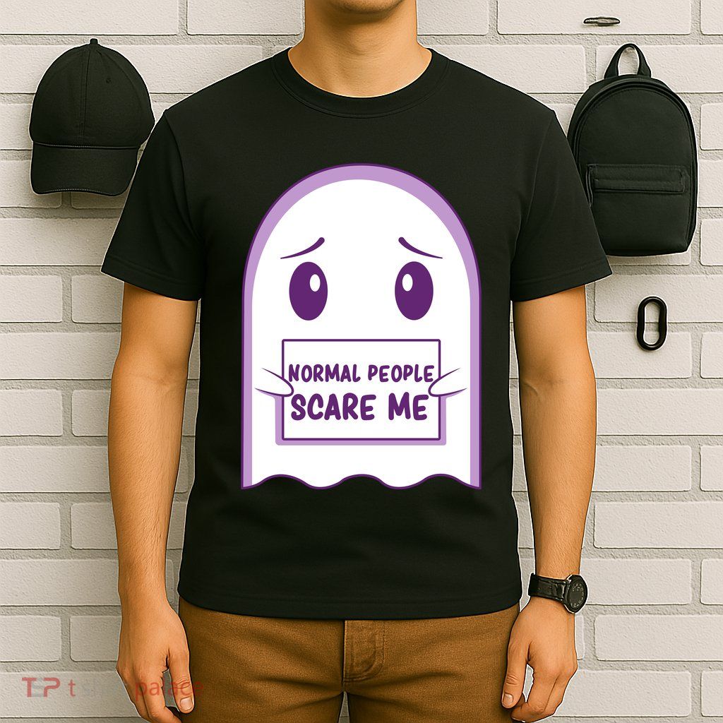 Cute Ghost Halloween Humor T-Shirt