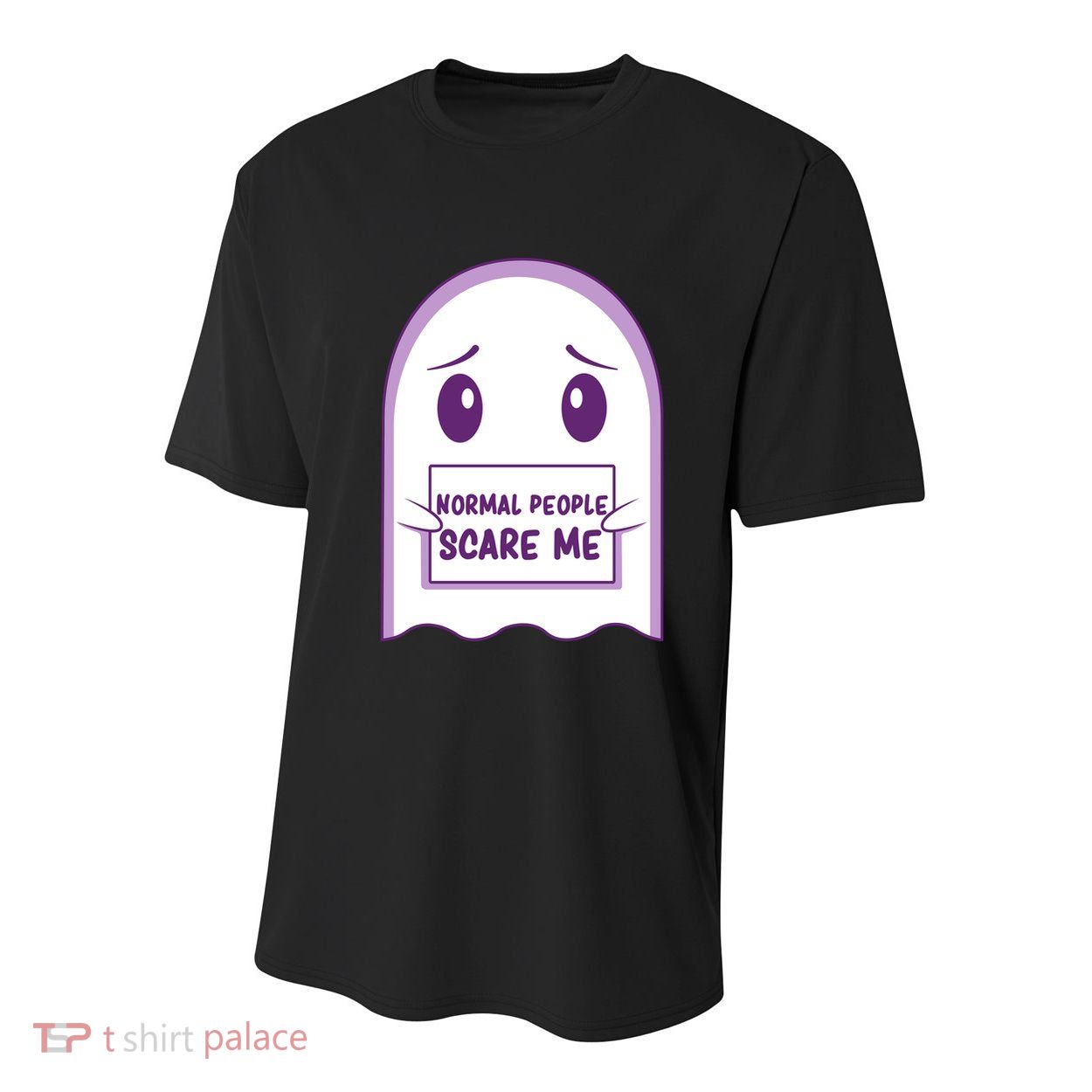 Cute Ghost Halloween Humor Youth Performance Sprint T-Shirt