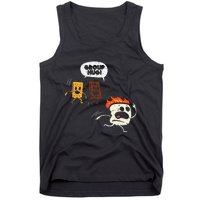 Camping Group Hug Smores Funny Marshmallow Tank Top