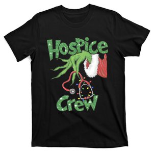 Christmas Grinchmas Hospice Crew Holiday Season T-Shirt