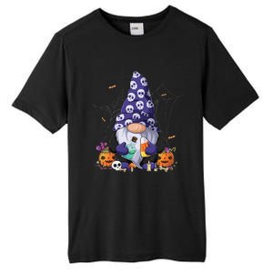 Cute Gnomes Happy Halloween Fall Candy Corn Pumpkin Funny Tall Fusion ChromaSoft Performance T-Shirt