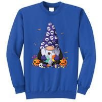 Cute Gnomes Happy Halloween Fall Candy Corn Pumpkin Funny Sweatshirt