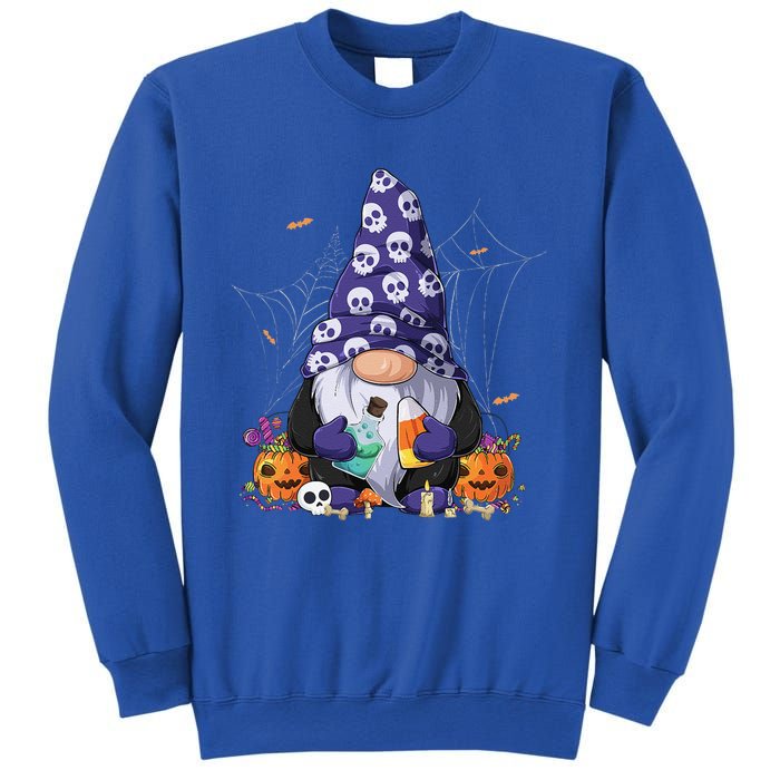 Cute Gnomes Happy Halloween Fall Candy Corn Pumpkin Funny Sweatshirt