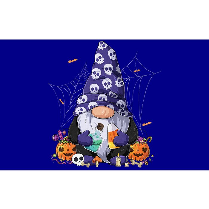 Cute Gnomes Happy Halloween Fall Candy Corn Pumpkin Funny Bumper Sticker