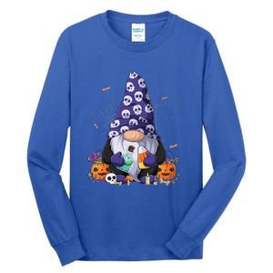 Cute Gnomes Happy Halloween Fall Candy Corn Pumpkin Funny Tall Long Sleeve T-Shirt