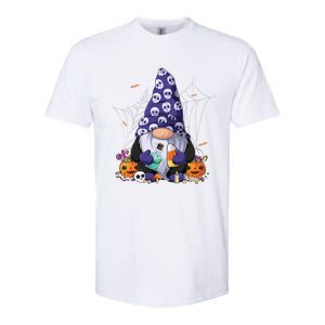 Cute Gnomes Happy Halloween Fall Candy Corn Pumpkin Funny Softstyle CVC T-Shirt