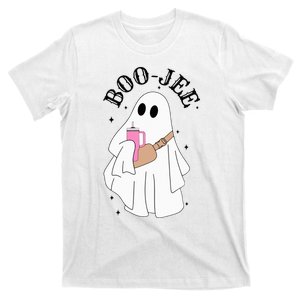 Cute Ghost Halloween Costume Boujee BooJee Spooky Season T-Shirt