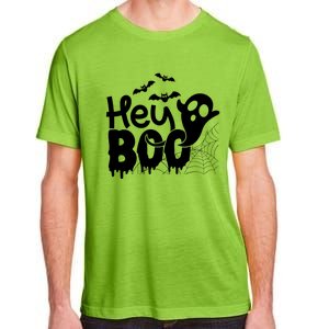 Cute Ghost Halloween Face Hey Boo Funny Halloween Gift Adult ChromaSoft Performance T-Shirt