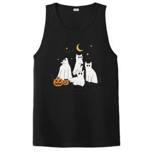 Cat Ghost Halloween Childless Cat Lady Voting Kamala 2024 PosiCharge Competitor Tank