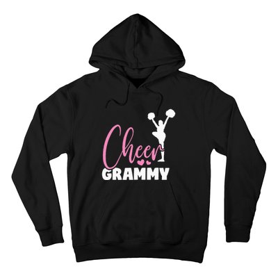 Cheer Grammy Heart Funny Cheerleader Hoodie