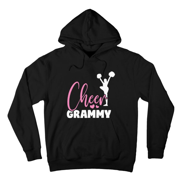 Cheer Grammy Heart Funny Cheerleader Hoodie