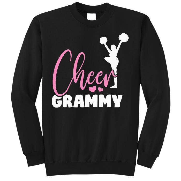 Cheer Grammy Heart Funny Cheerleader Sweatshirt