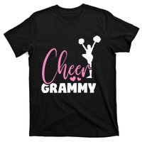 Cheer Grammy Heart Funny Cheerleader T-Shirt