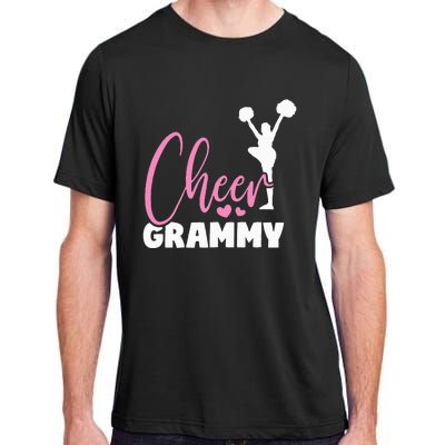 Cheer Grammy Heart Funny Cheerleader Adult ChromaSoft Performance T-Shirt