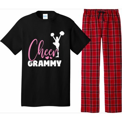 Cheer Grammy Heart Funny Cheerleader Pajama Set