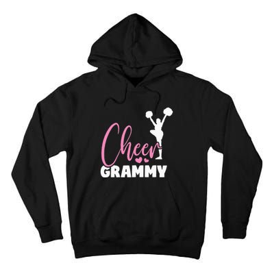 Cheer Grammy Heart Funny Cheerleader Tall Hoodie