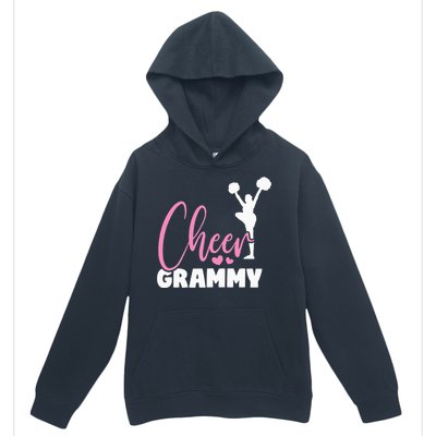 Cheer Grammy Heart Funny Cheerleader Urban Pullover Hoodie