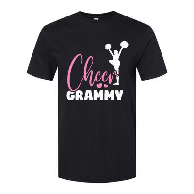 Cheer Grammy Heart Funny Cheerleader Softstyle CVC T-Shirt