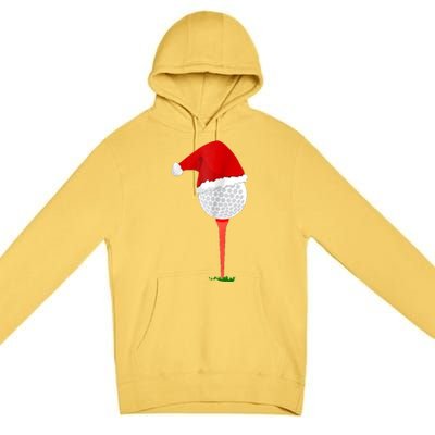 Christmas Golf Holiday Hole In One Classic Premium Pullover Hoodie