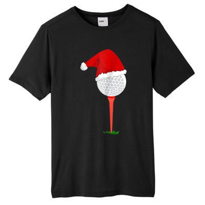 Christmas Golf Holiday Hole In One Classic Tall Fusion ChromaSoft Performance T-Shirt