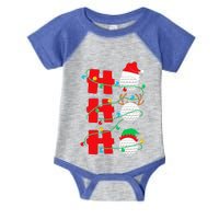 Christmas Golf Ho Ho Ho Funny Xmas Golfing Sports Golfer Gift Infant Baby Jersey Bodysuit