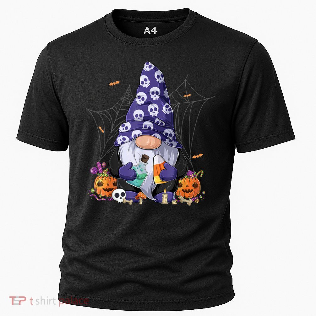 Cute Gnomes Happy Halloween Fall Candy Corn Pumpkin Performance Shirt