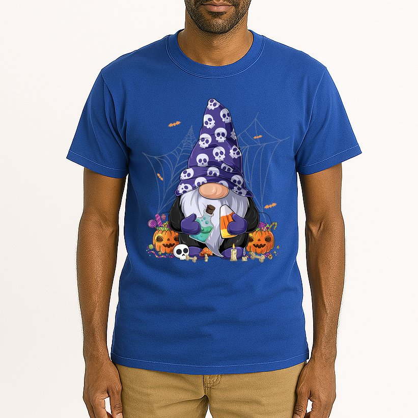 Cute Gnomes Happy Halloween Fall Candy Corn Pumpkin Tall T-Shirt