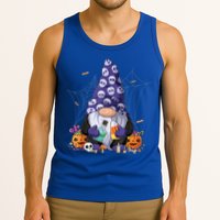 Cute Gnomes Happy Halloween Fall Candy Corn Pumpkin Tank Top
