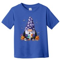 Cute Gnomes Happy Halloween Fall Candy Corn Pumpkin Toddler T-Shirt