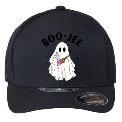 Cute Ghost Halloween Costume Boujee Boojee Spooky Season Gift Flexfit Unipanel Trucker Cap