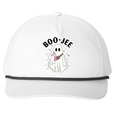 Cute Ghost Halloween Costume Boujee Boojee Spooky Season Gift Snapback Five-Panel Rope Hat