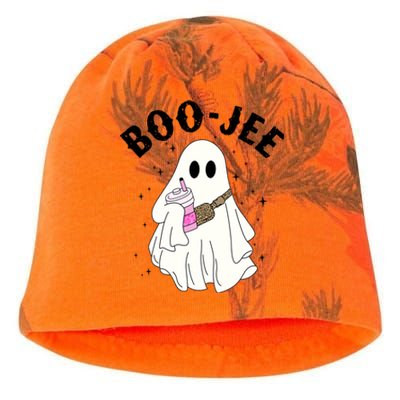 Cute Ghost Halloween Costume Boujee Boojee Spooky Season Gift Kati - Camo Knit Beanie