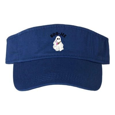 Cute Ghost Halloween Costume Boujee Boojee Spooky Season Gift Valucap Bio-Washed Visor