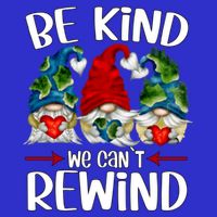 Cute Gnomies Holding Hearts For Earth Day And Teacher Gnome Funny Gift Kids T-Shirt