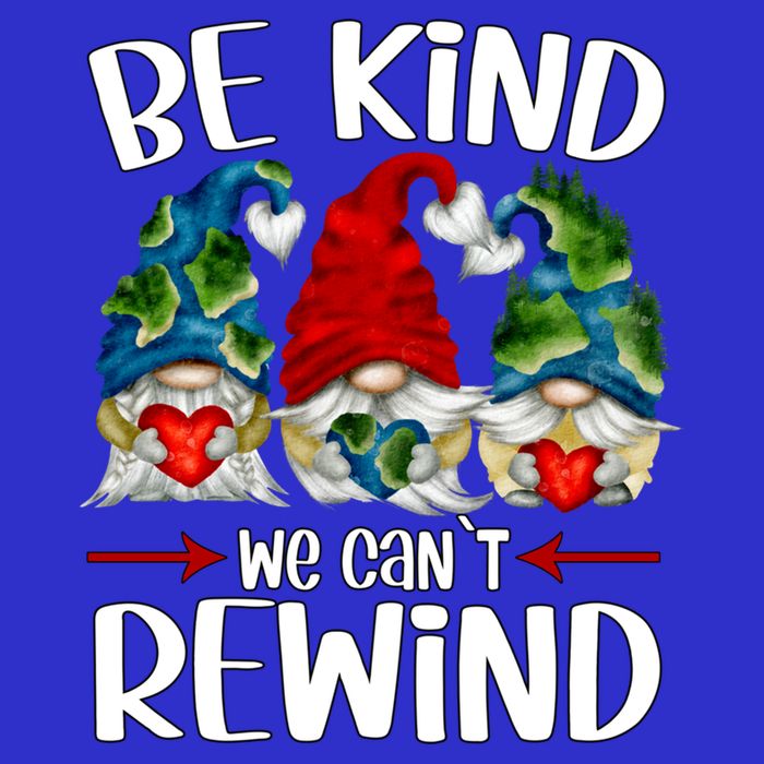 Cute Gnomies Holding Hearts For Earth Day And Teacher Gnome Funny Gift Kids T-Shirt
