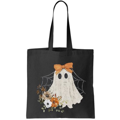 Coquette Ghost Halloween Flower Ghost Spooky Lace Ghost Gift Bag
