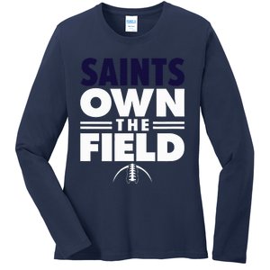 Cedar Grove High School Own The Field Ladies Long Sleeve Shirt