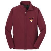 Cute Groundhog Head Face Shirts Groundhog Day Core Soft Shell Jacket