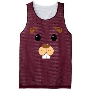 Cute Groundhog Head Face Shirts Groundhog Day Mesh Reversible Basketball Jersey Tank