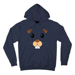 Cute Groundhog Head Face Shirts Groundhog Day Tall Hoodie