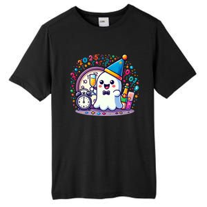 Cute Ghost Happy New Year 2025 New YearS Eve Party Costume Gift Tall Fusion ChromaSoft Performance T-Shirt