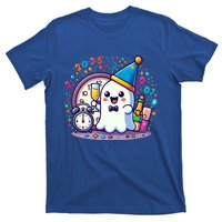 Cute Ghost Happy New Year 2025 New YearS Eve Party Costume Gift T-Shirt