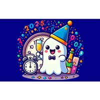 Cute Ghost Happy New Year 2025 New YearS Eve Party Costume Gift Bumper Sticker