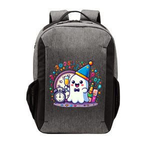 Cute Ghost Happy New Year 2025 New YearS Eve Party Costume Gift Vector Backpack