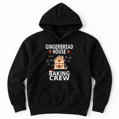 Christmas Gingerbread House Baking Crew Pajamas Matching Kid Hoodie