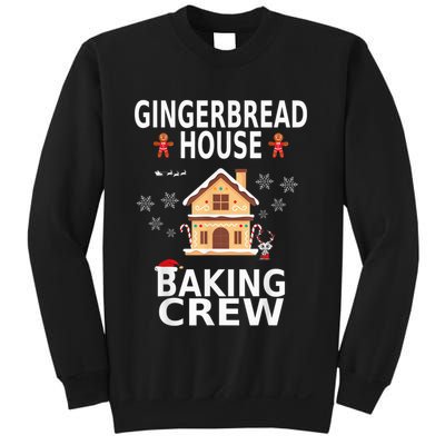 Christmas Gingerbread House Baking Crew Pajamas Matching Kid Sweatshirt
