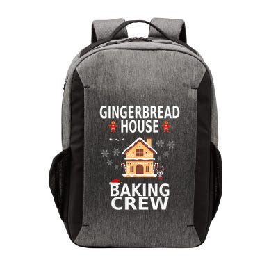 Christmas Gingerbread House Baking Crew Pajamas Matching Kid Vector Backpack