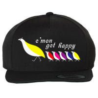 CMon Get Happy Wool Snapback Cap