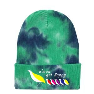 CMon Get Happy Tie Dye 12in Knit Beanie